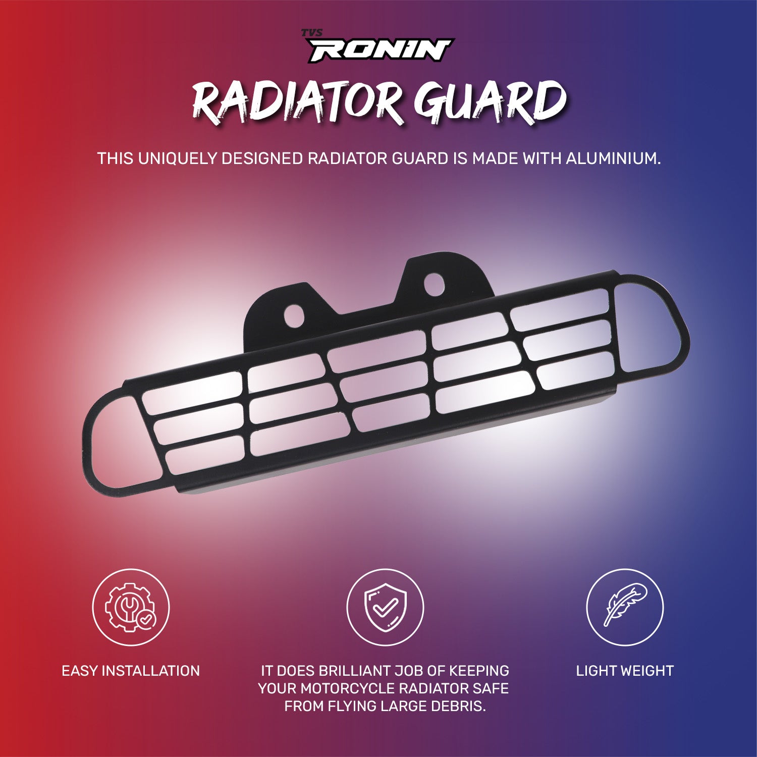 TVS Radiator Guard for Ronin